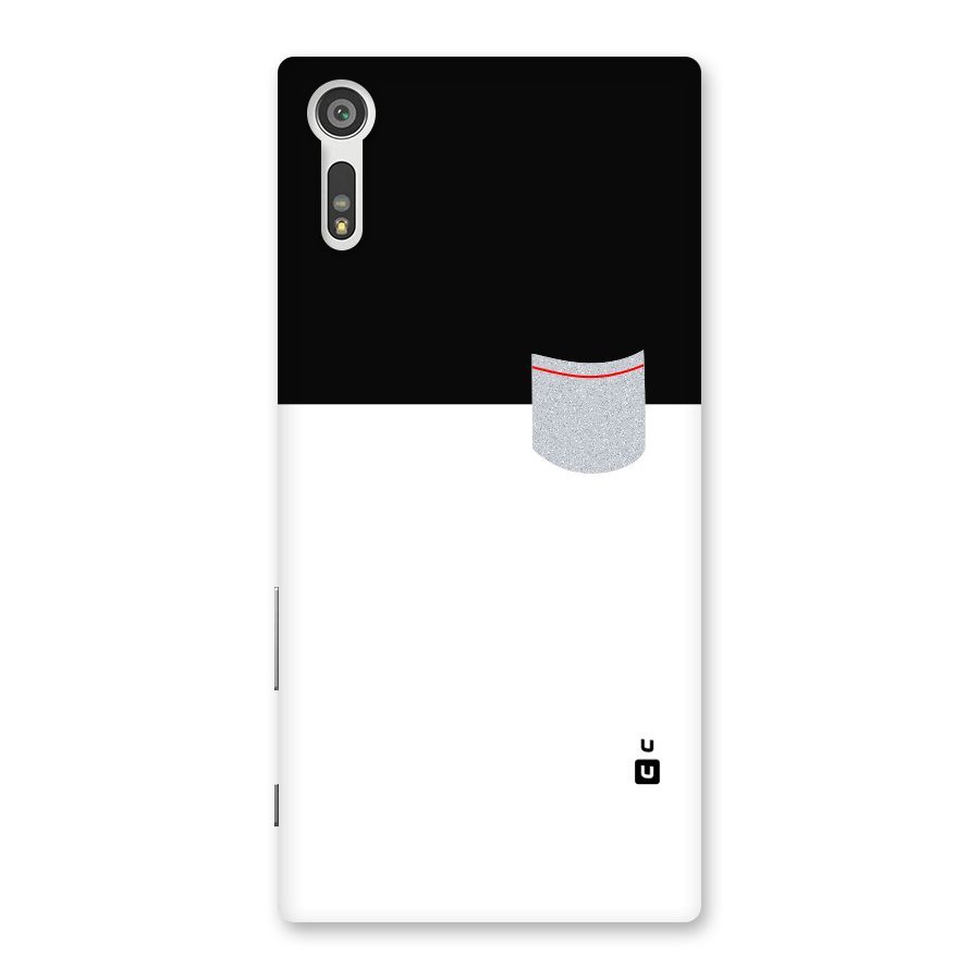 Cute Pocket Simple Back Case for Xperia XZ