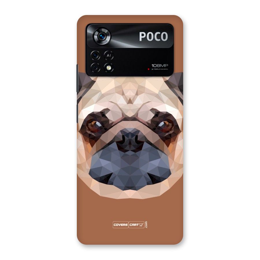 Cute Pug Back Case for Poco X4 Pro 5G