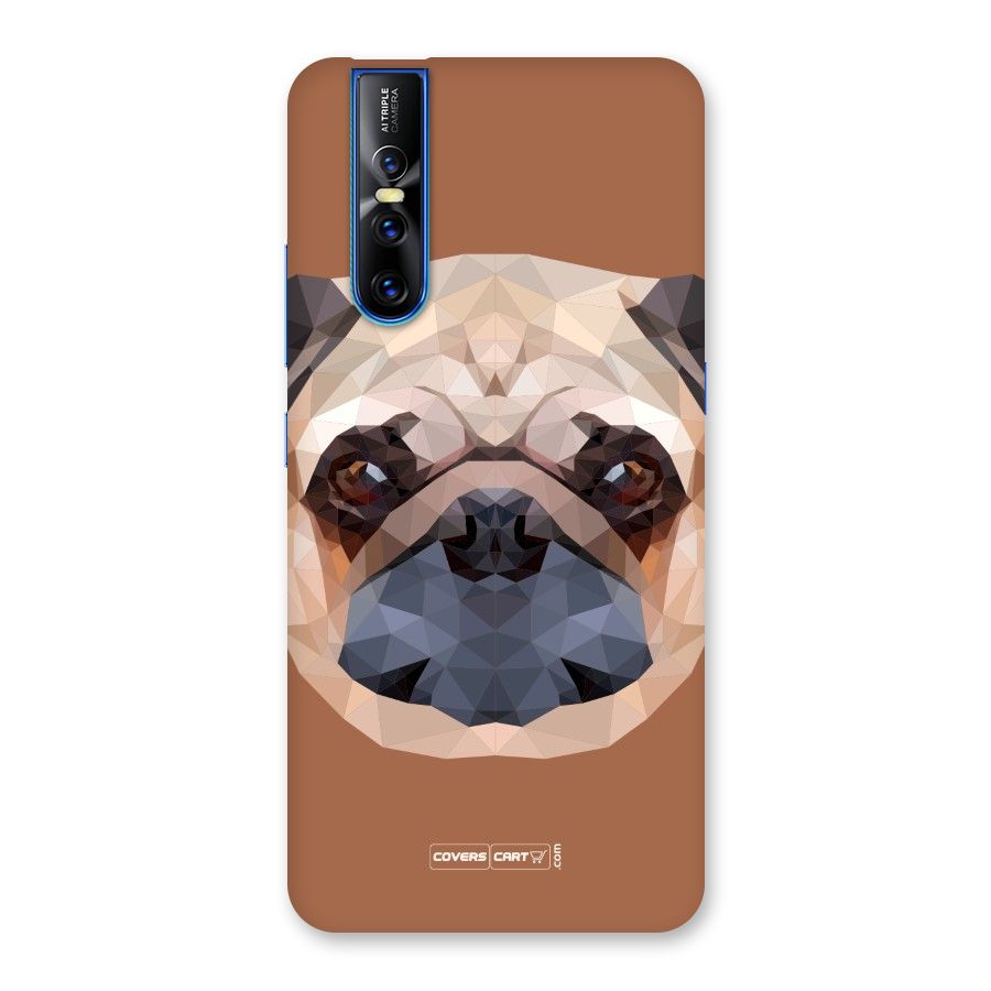 Cute Pug Back Case for Vivo V15 Pro
