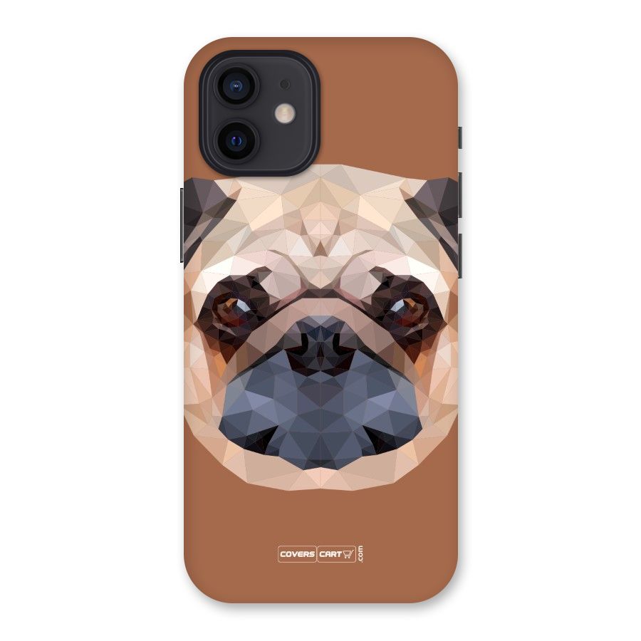 Cute Pug Back Case for iPhone 12