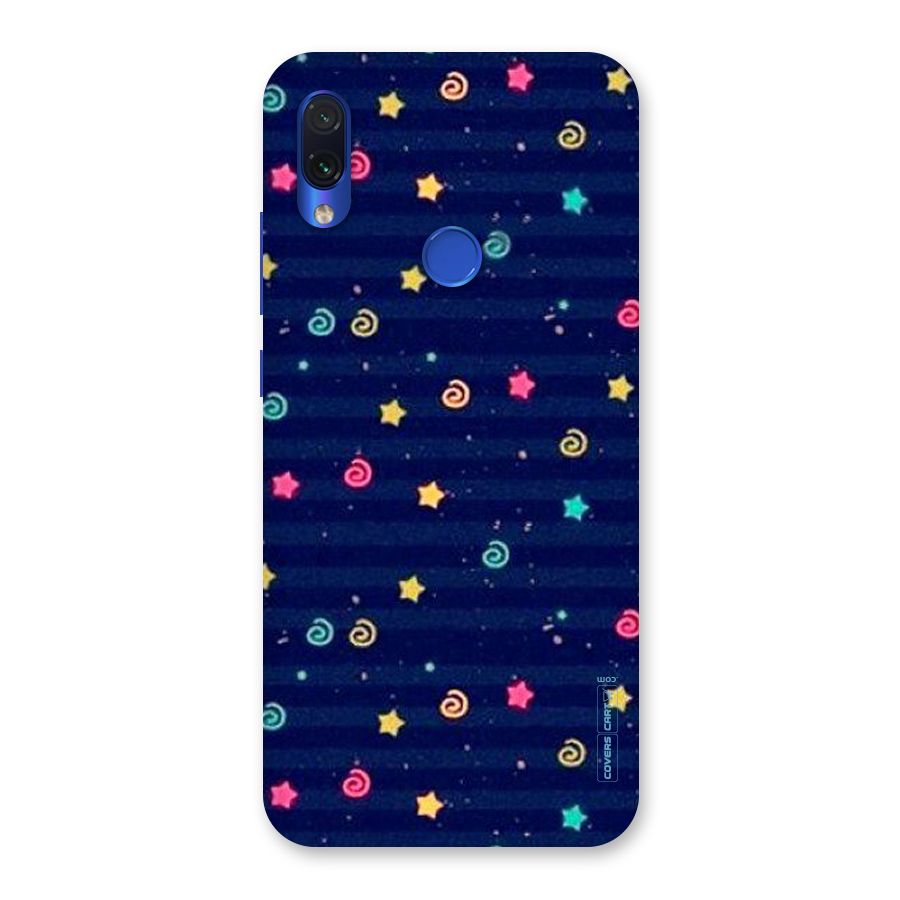 Cute Stars Design Back Case for Redmi Note 7