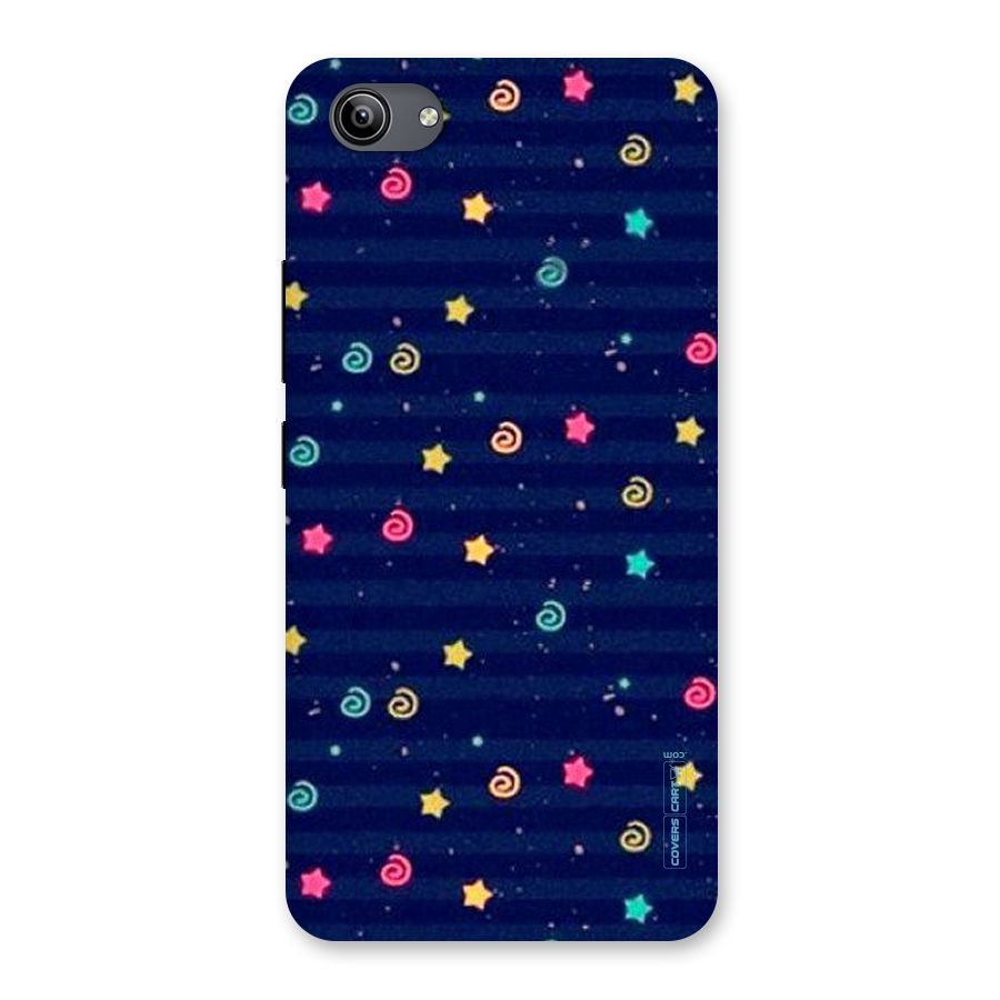 Cute Stars Design Back Case for Vivo Y81i