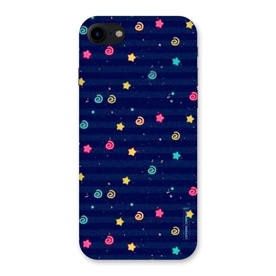 Cute Stars Design Back Case for iPhone SE 2020