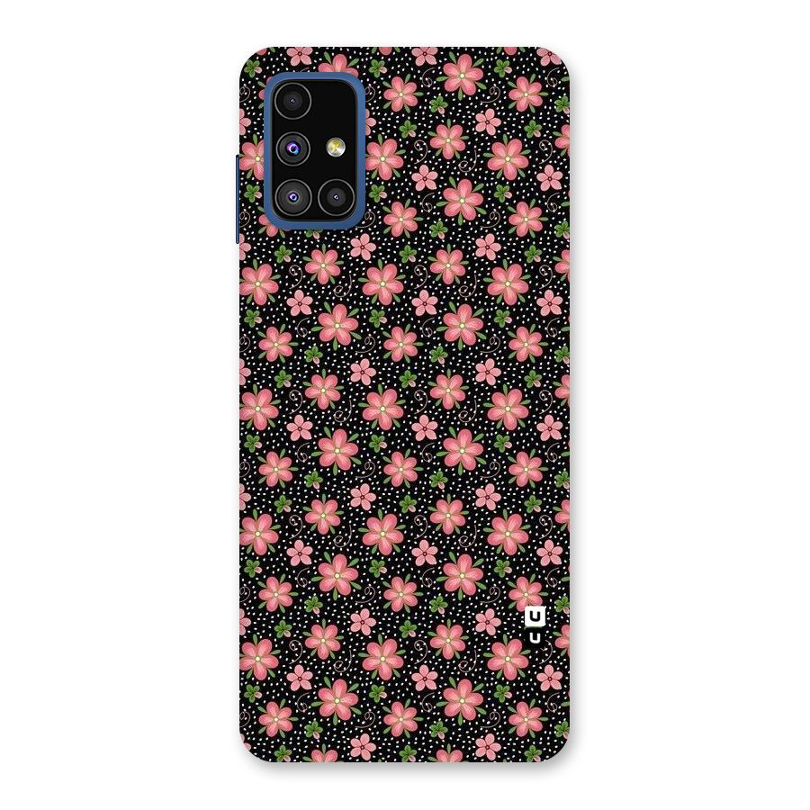 Cute Tiny Flowers Back Case for Galaxy M51