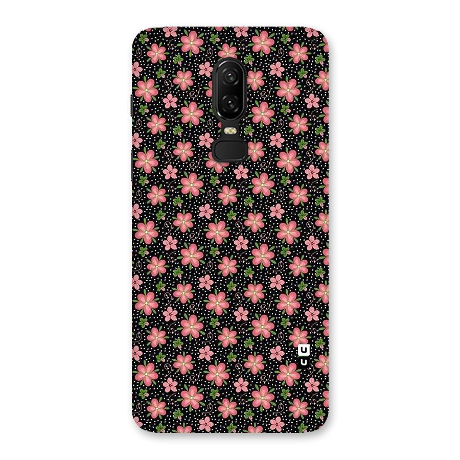 Cute Tiny Flowers Back Case for OnePlus 6