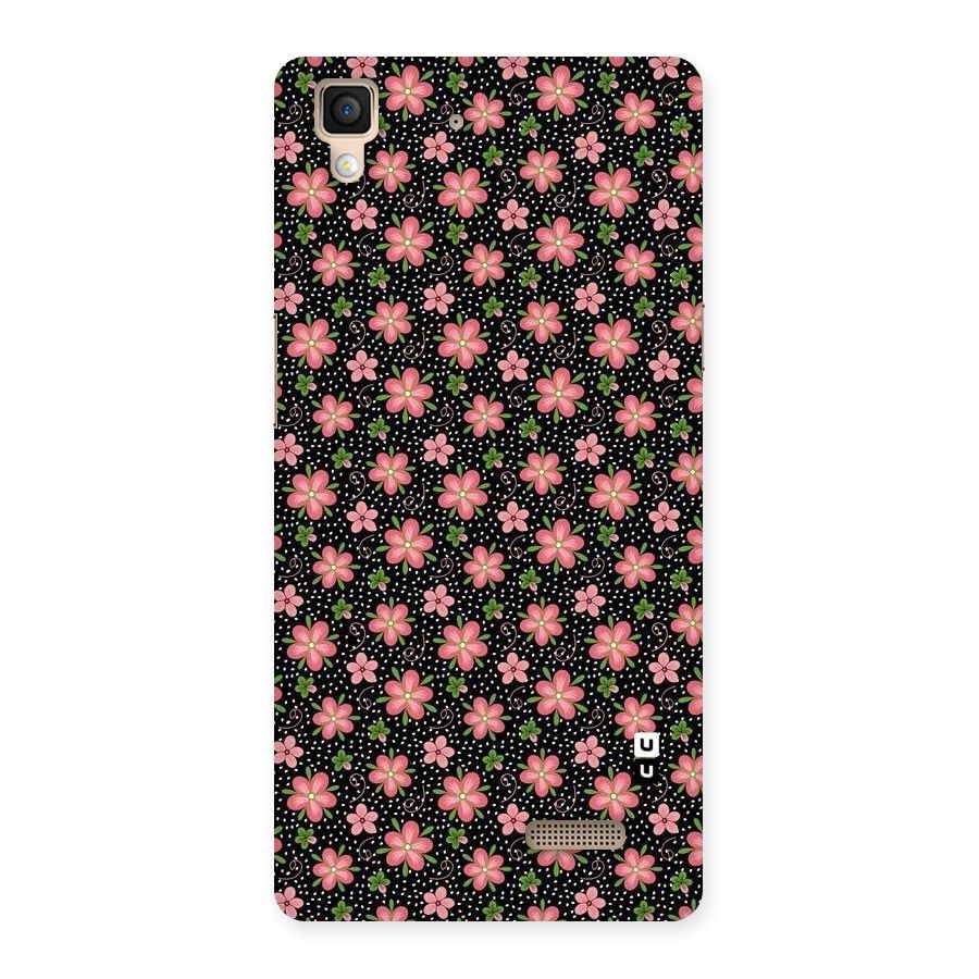 Cute Tiny Flowers Back Case for Oppo R7