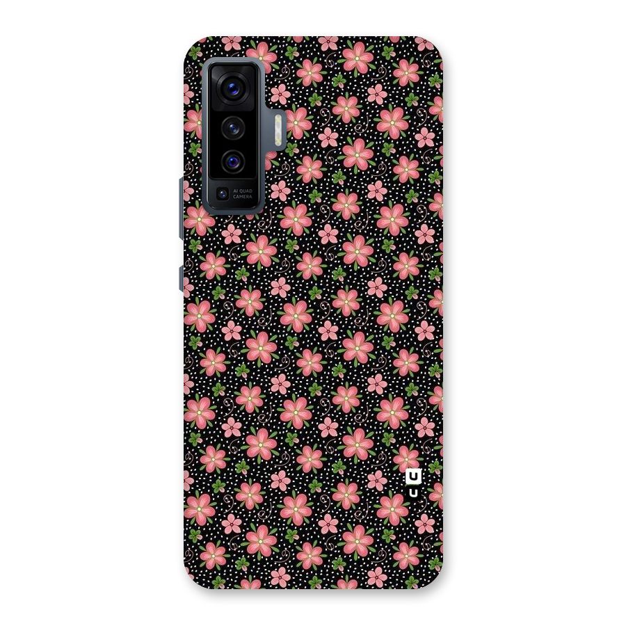 Cute Tiny Flowers Back Case for Vivo X50