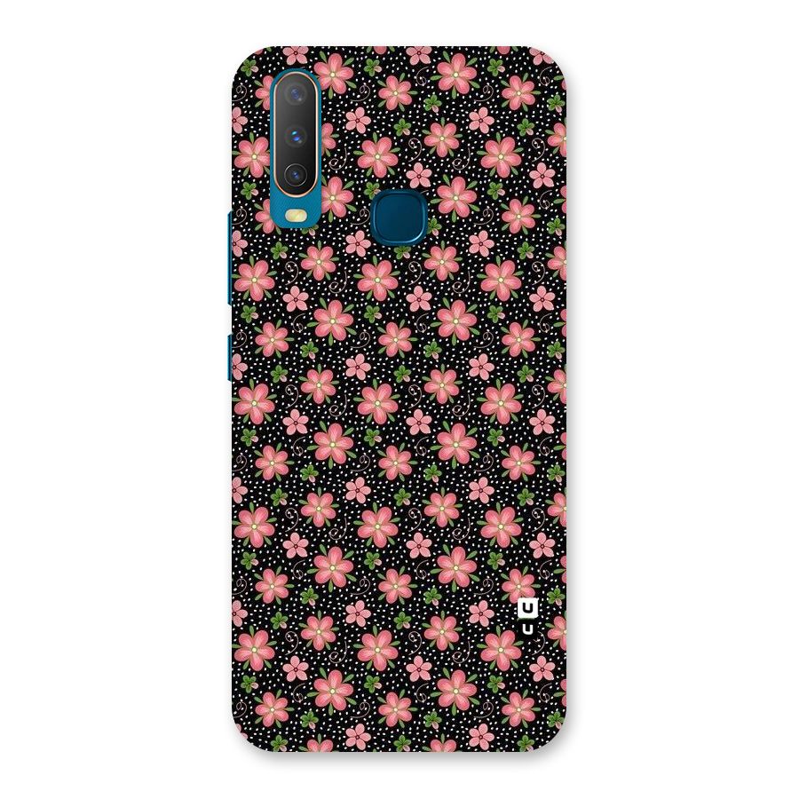 Cute Tiny Flowers Back Case for Vivo Y15