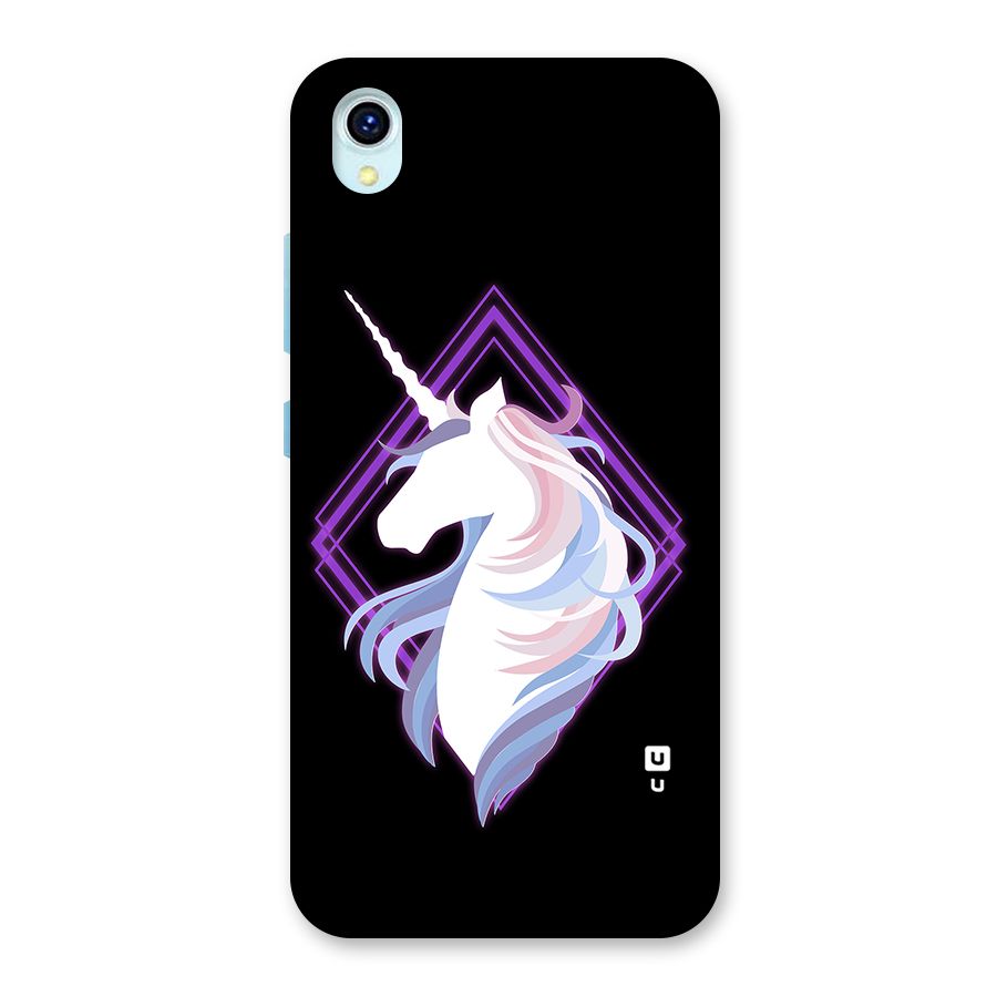 Cute Unicorn Illustration Back Case for Vivo Y1s