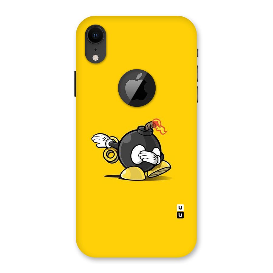 Dab Bomb Back Case for iPhone XR Logo Cut