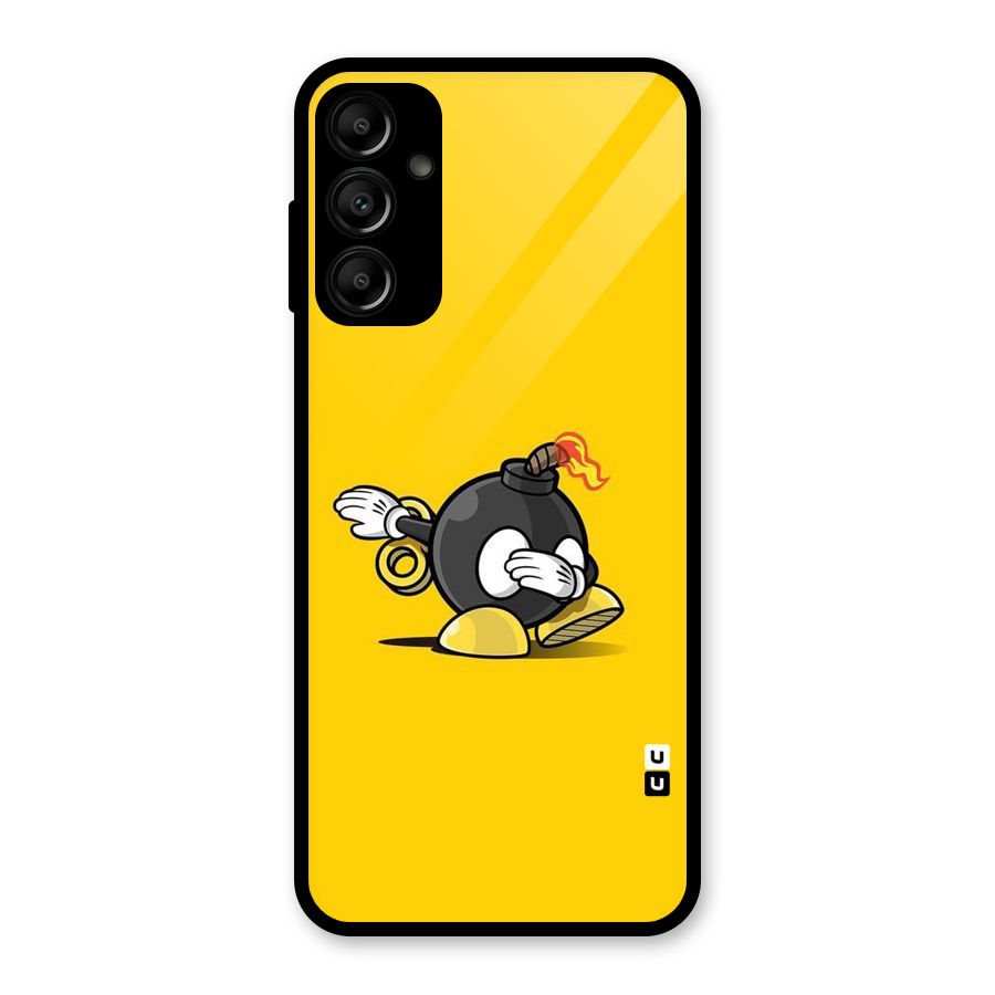 Dab Bomb Glass Back Case for Galaxy A14 5G