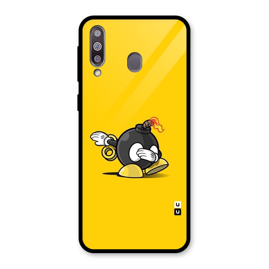 Dab Bomb Glass Back Case for Galaxy M30