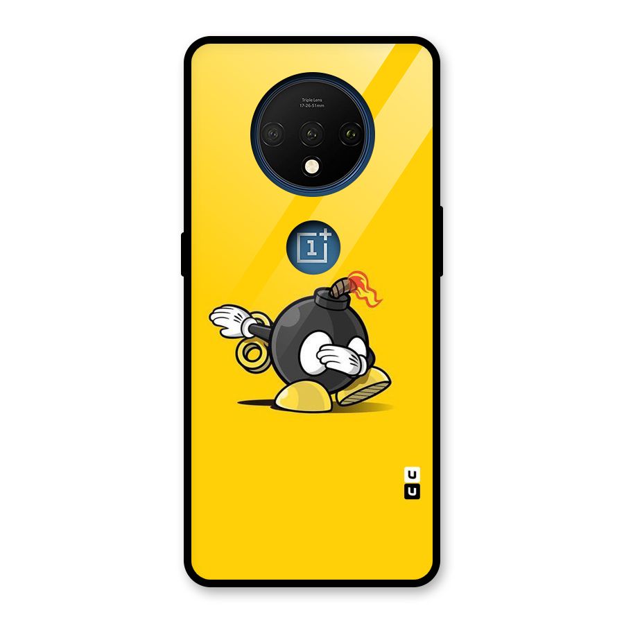 Dab Bomb Glass Back Case for OnePlus 7T