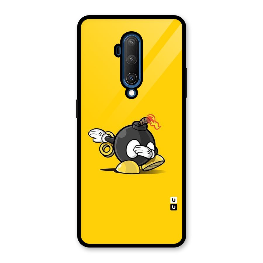 Dab Bomb Glass Back Case for OnePlus 7T Pro