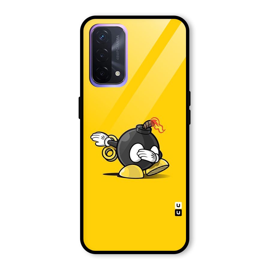 Dab Bomb Glass Back Case for Oppo A74 5G