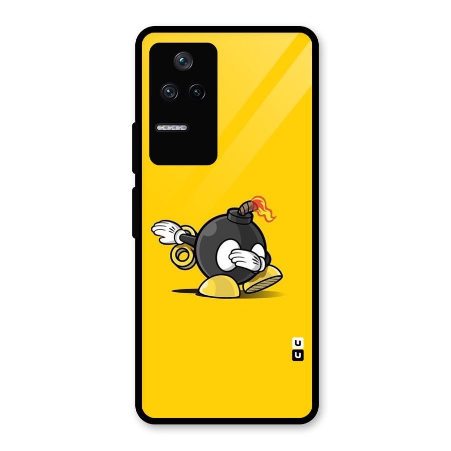 Dab Bomb Glass Back Case for Poco F4 5G