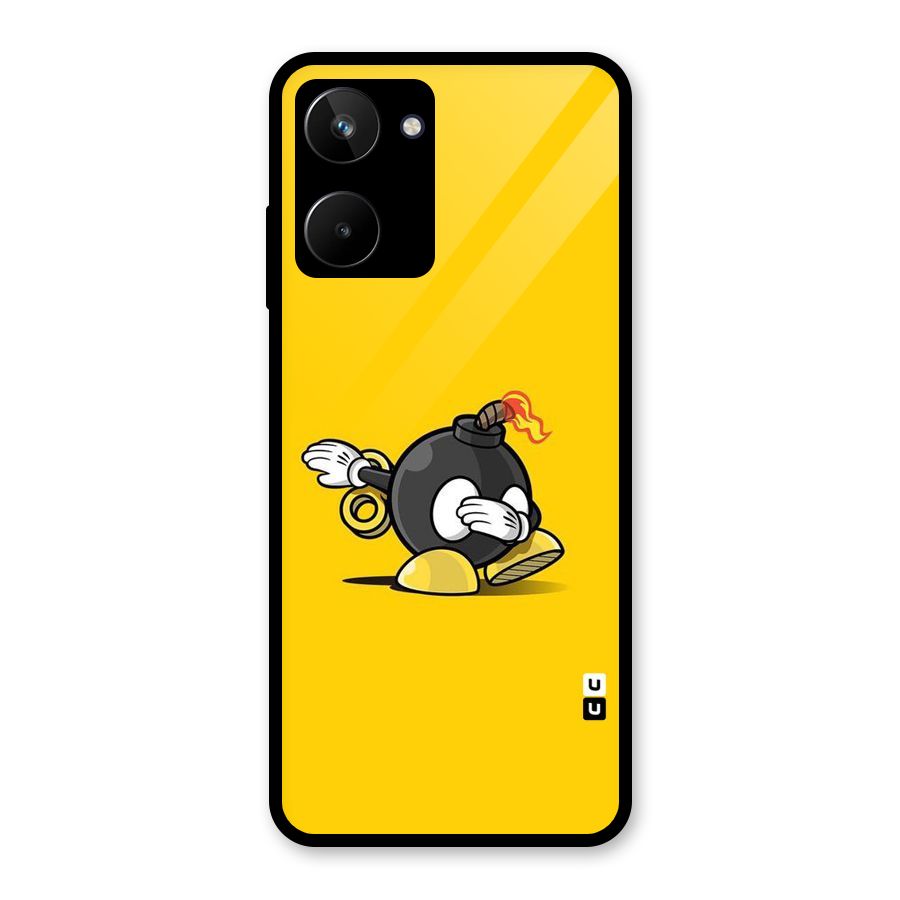 Dab Bomb Glass Back Case for Realme 10