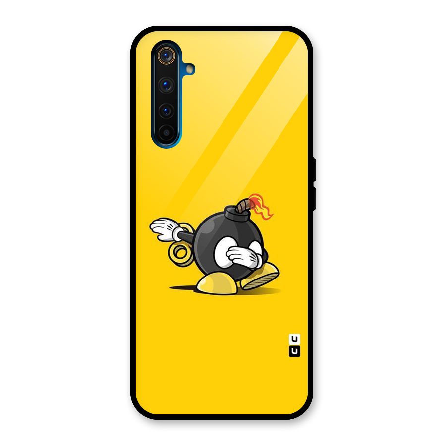 Dab Bomb Glass Back Case for Realme 6 Pro