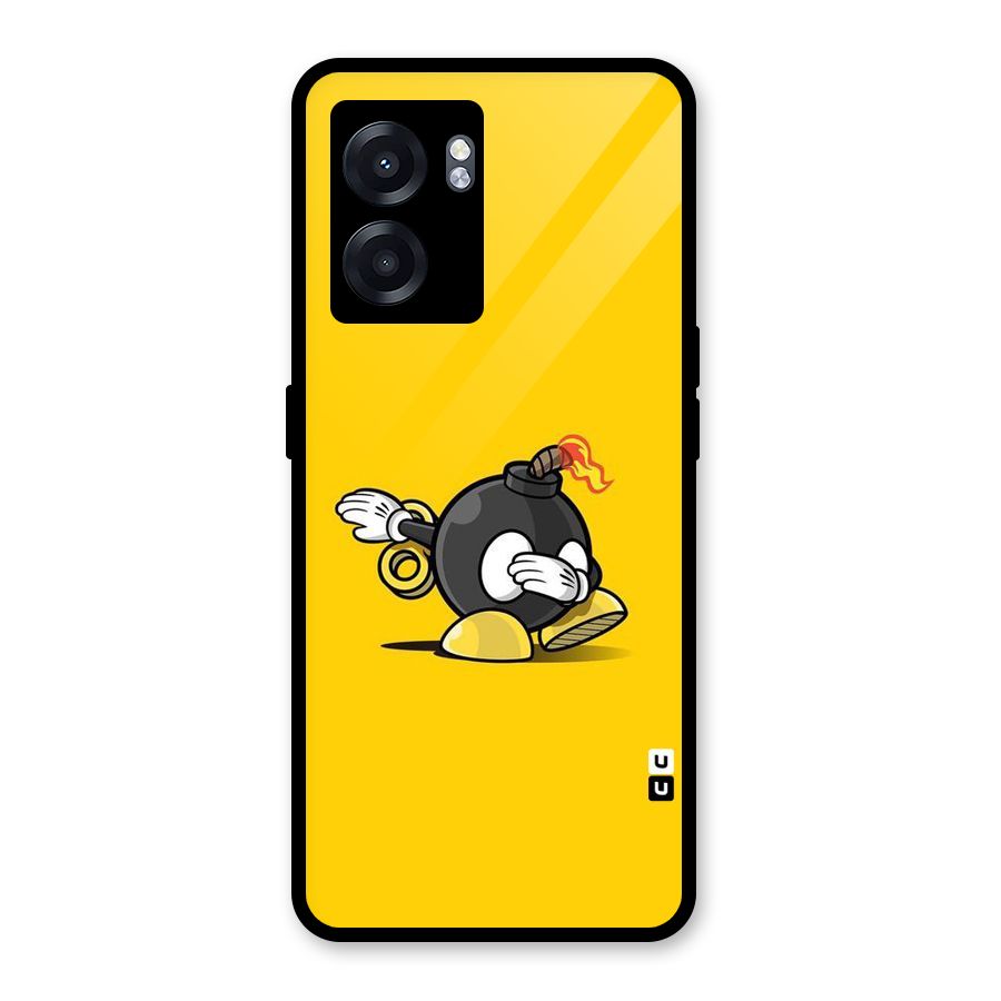 Dab Bomb Glass Back Case for Realme Narzo 50 5G