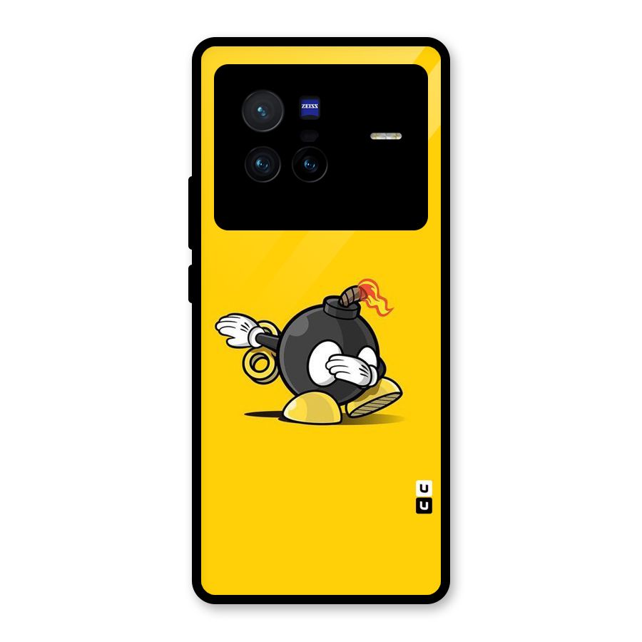 Dab Bomb Glass Back Case for Vivo X80