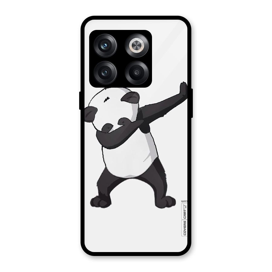 Dab Panda Shoot Glass Back Case for OnePlus 10T