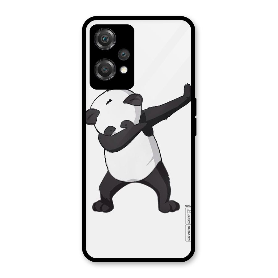 Dab Panda Shoot Glass Back Case for OnePlus Nord CE 2 Lite 5G