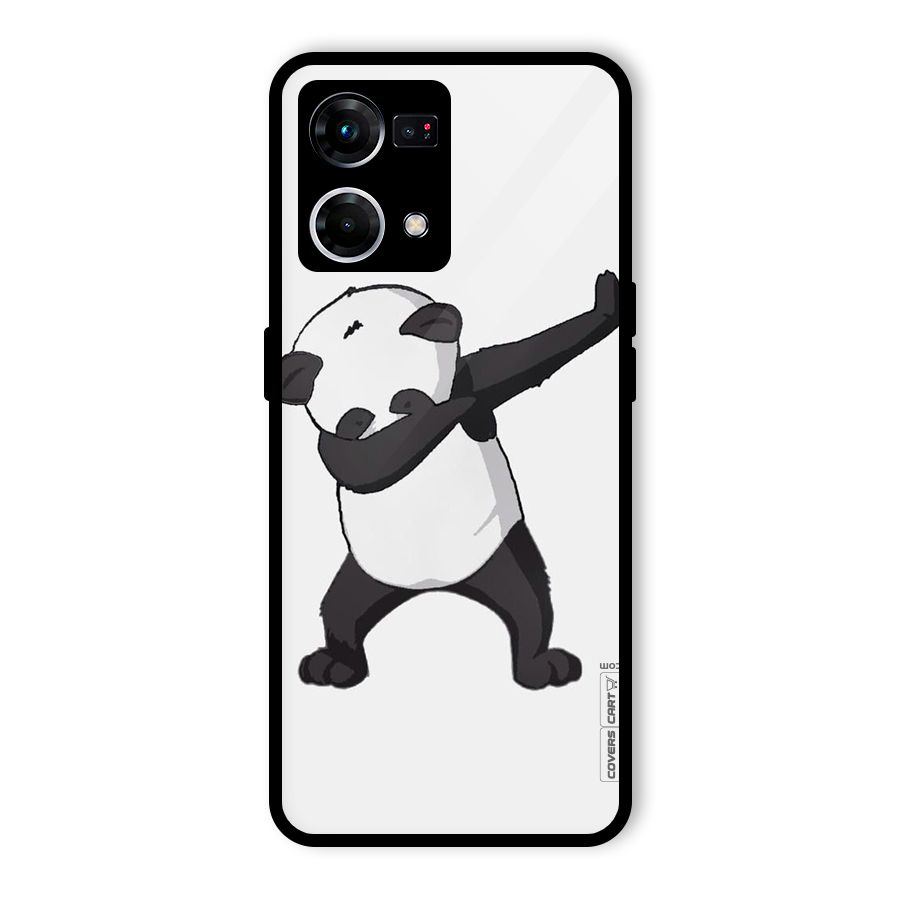 Dab Panda Shoot Glass Back Case for Oppo F21 Pro 5G
