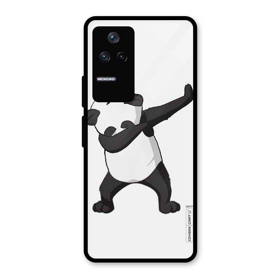 Dab Panda Shoot Glass Back Case for Poco F4 5G