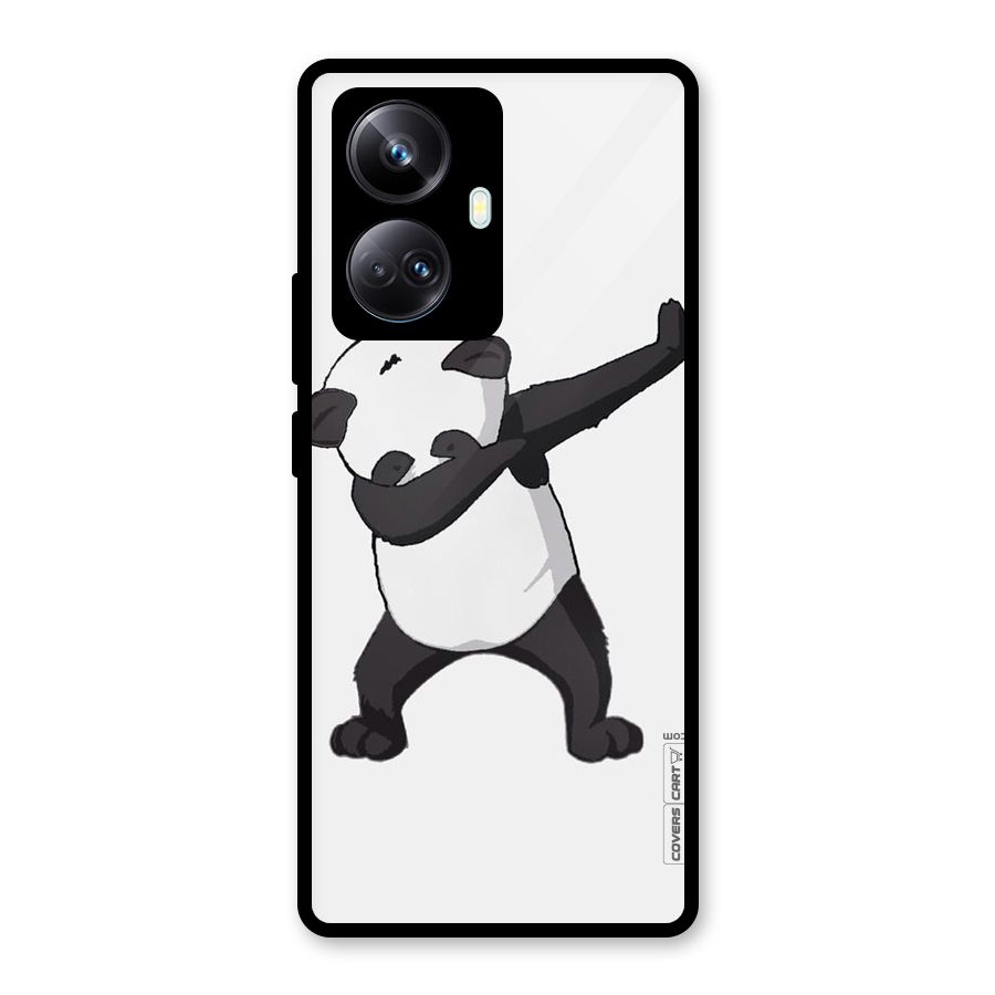 Dab Panda Shoot Glass Back Case for Realme 10 Pro Plus