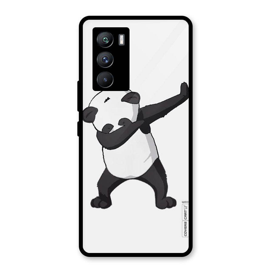 Dab Panda Shoot Glass Back Case for Vivo iQOO 9 SE