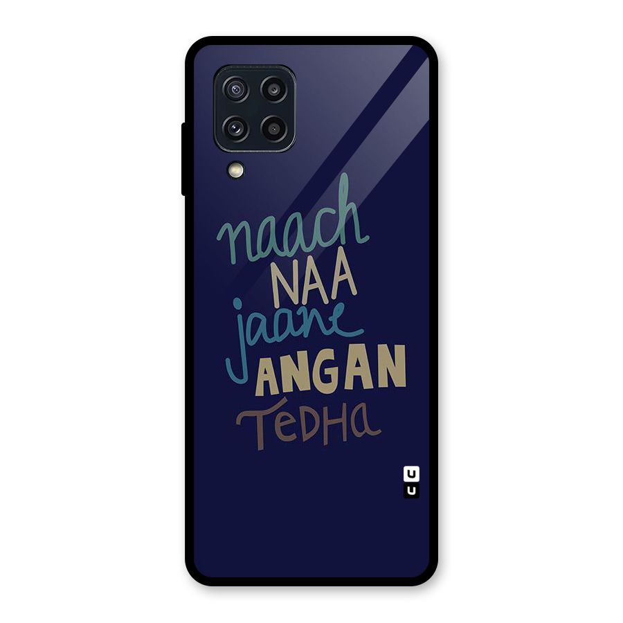 Dance Words Glass Back Case for Galaxy M32