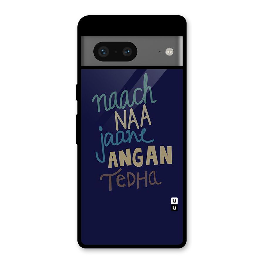 Dance Words Glass Back Case for Google Pixel 7
