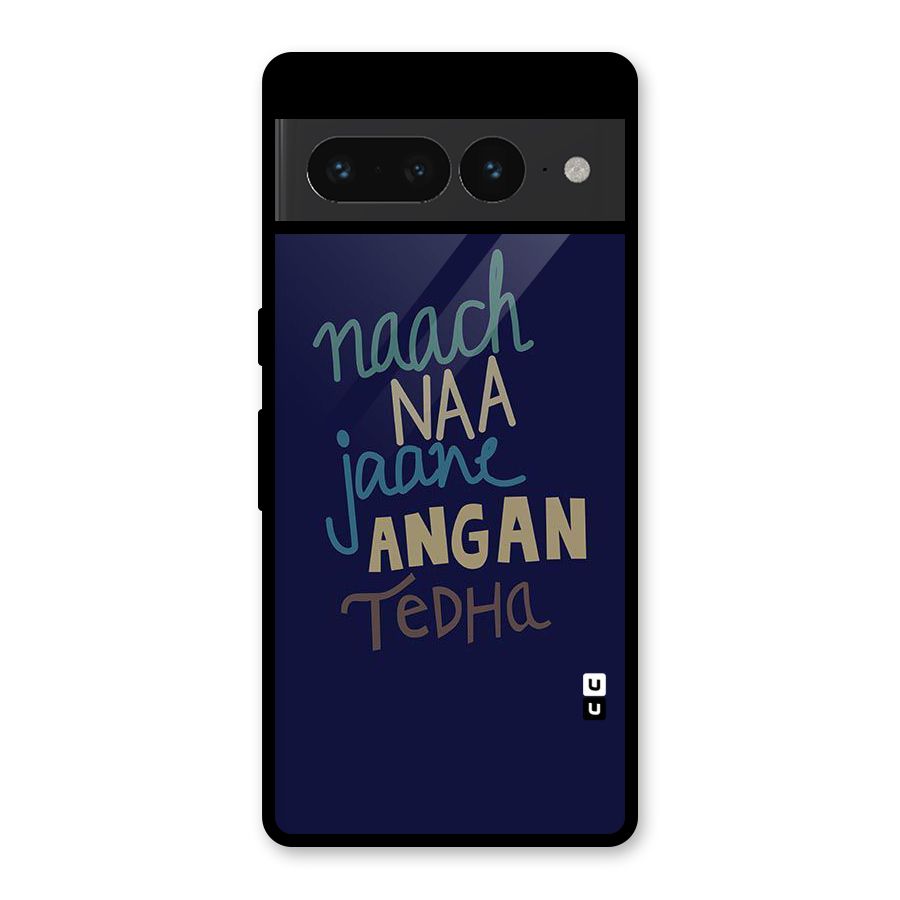 Dance Words Glass Back Case for Google Pixel 7 Pro