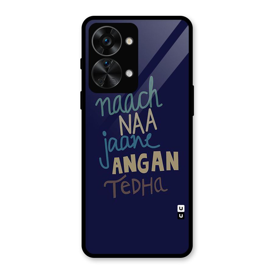 Dance Words Glass Back Case for OnePlus Nord 2T