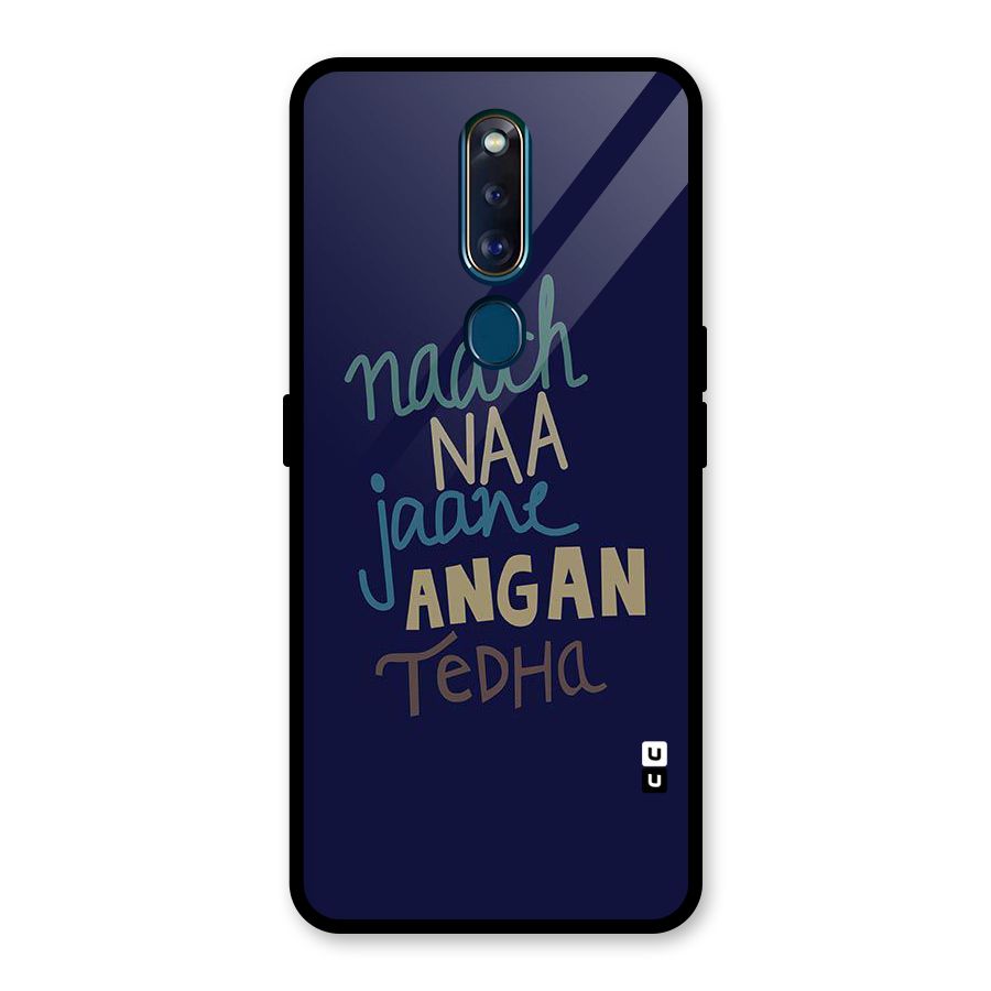 Dance Words Glass Back Case for Oppo F11 Pro