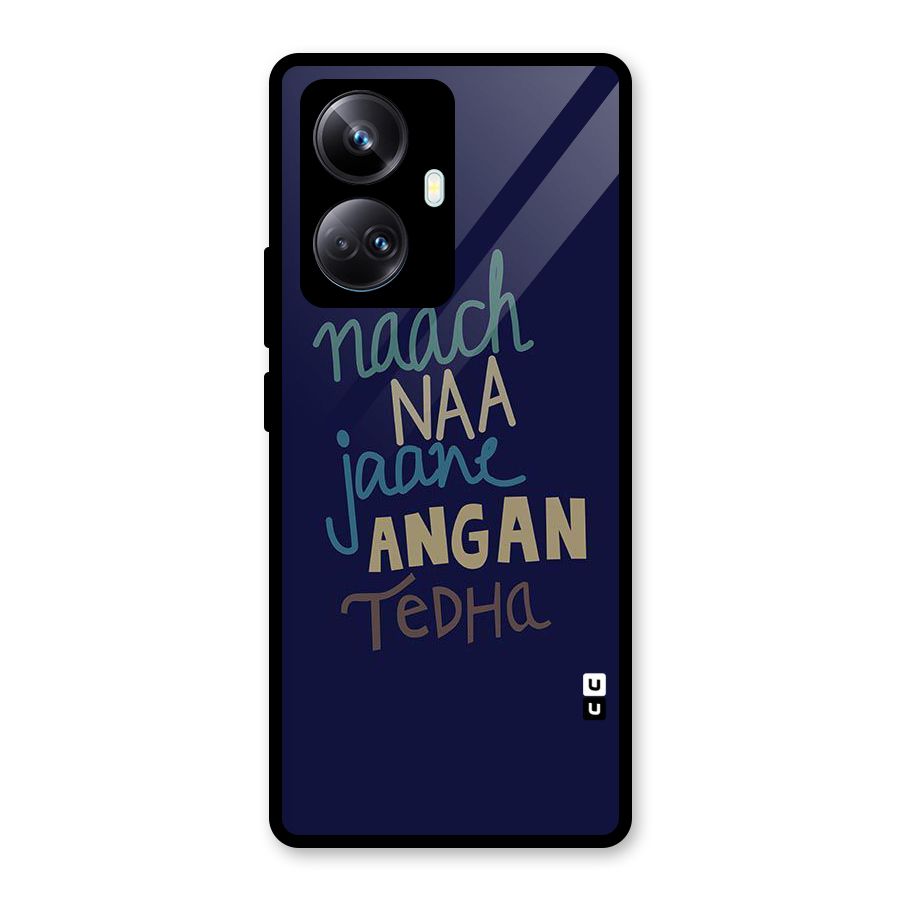 Dance Words Glass Back Case for Realme 10 Pro Plus