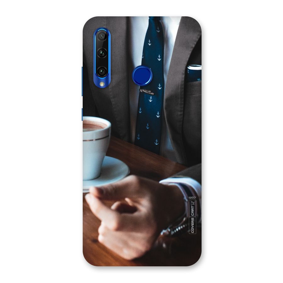 Dapper Suit Back Case for Honor 20i