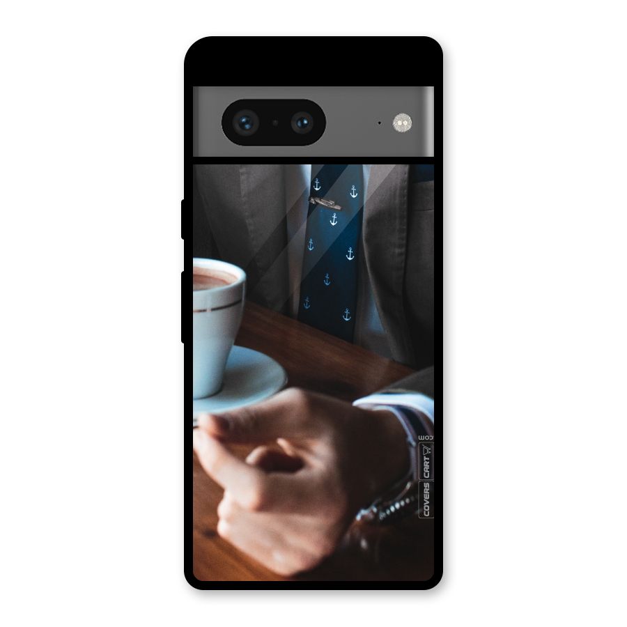 Dapper Suit Glass Back Case for Google Pixel 7