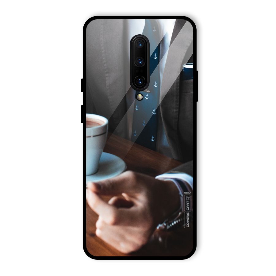 Dapper Suit Glass Back Case for OnePlus 7 Pro