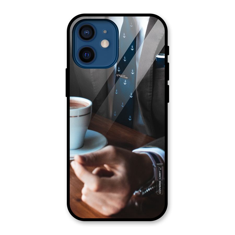 Dapper Suit Glass Back Case for iPhone 12 Mini