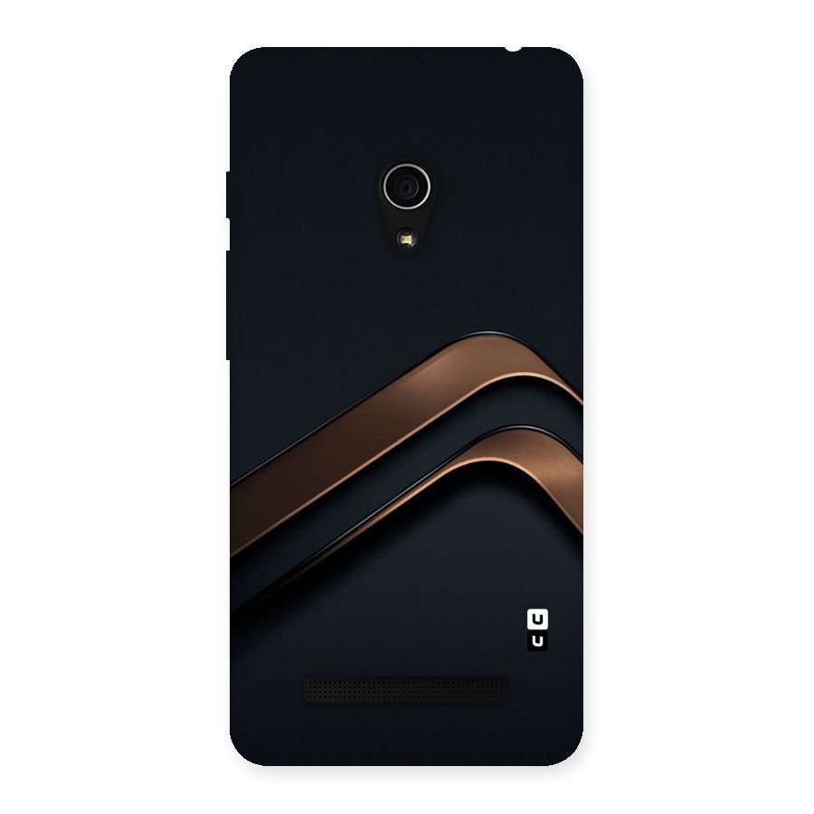 Dark Gold Stripes Back Case for Zenfone 5