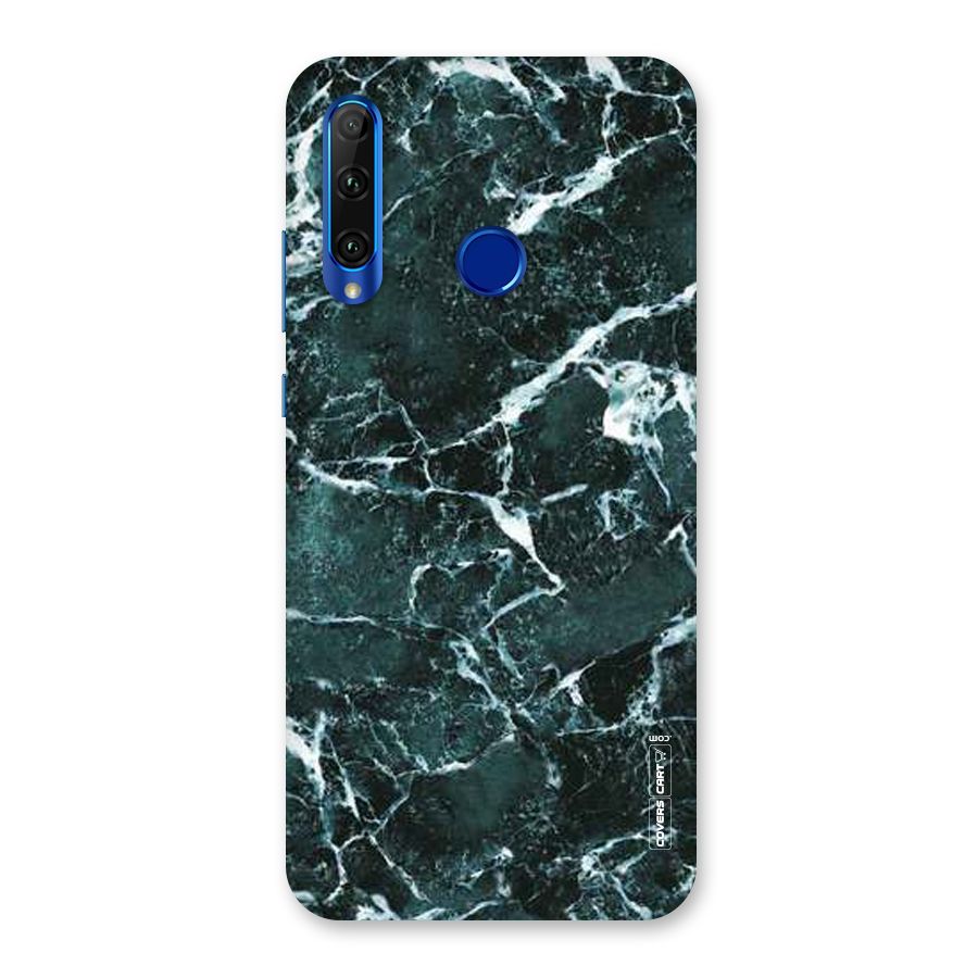 Dark Green Marble Back Case for Honor 20i