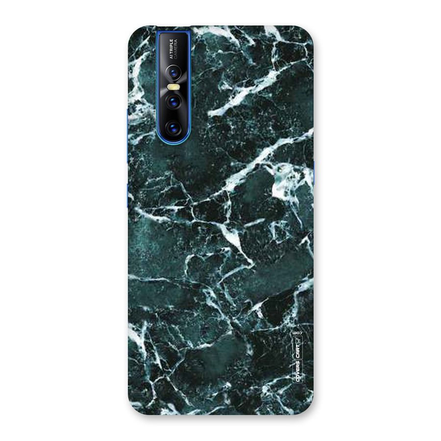Dark Green Marble Back Case for Vivo V15 Pro