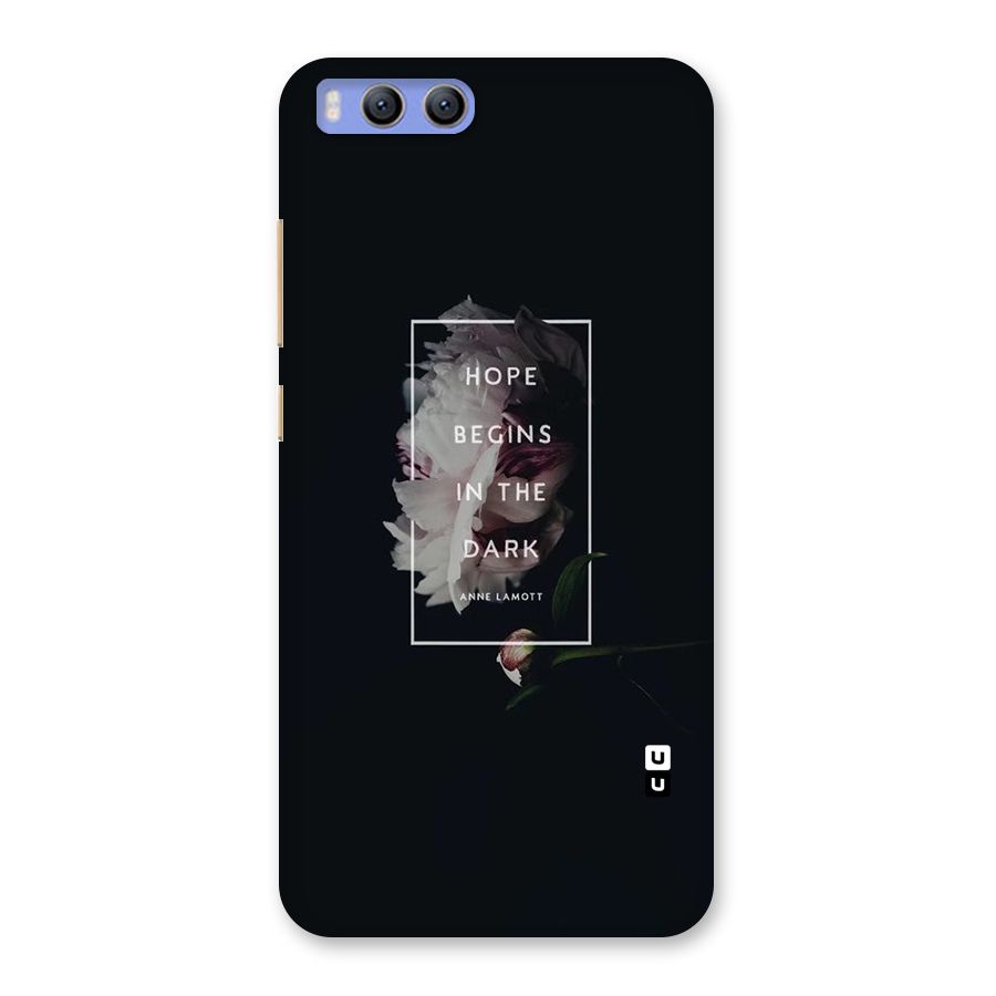 Dark Hope Back Case for Xiaomi Mi 6