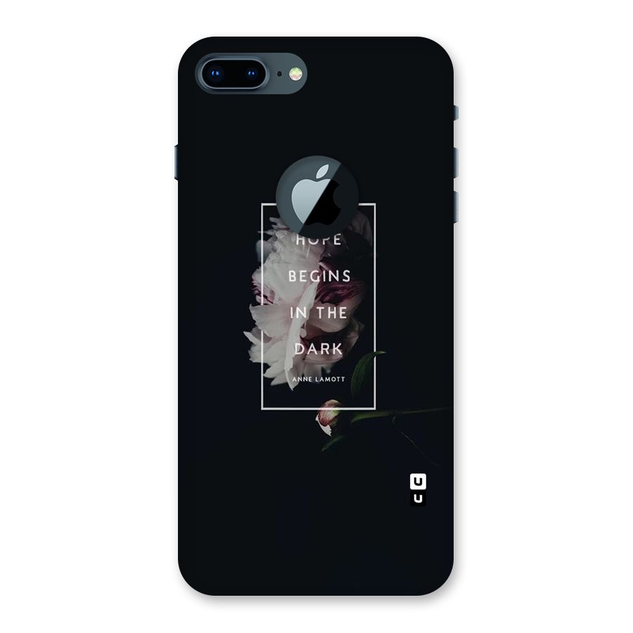 Dark Hope Back Case for iPhone 7 Plus Logo Cut