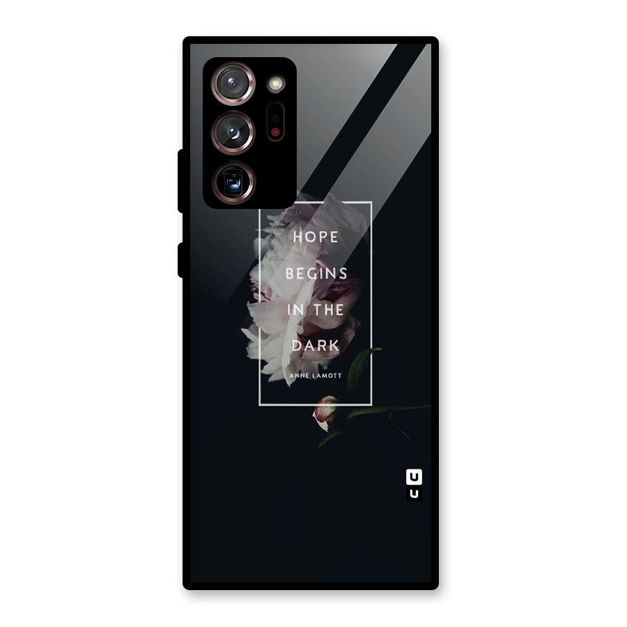 Dark Hope Glass Back Case for Galaxy Note 20 Ultra 5G