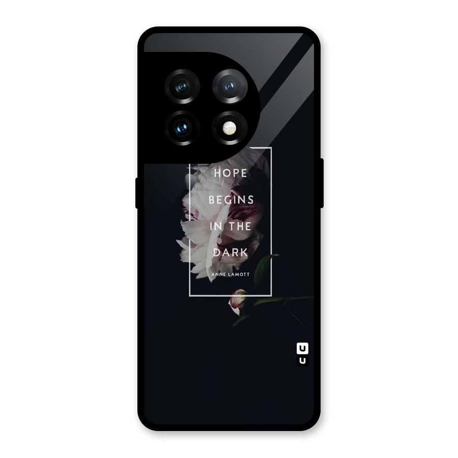 Dark Hope Glass Back Case for OnePlus 11