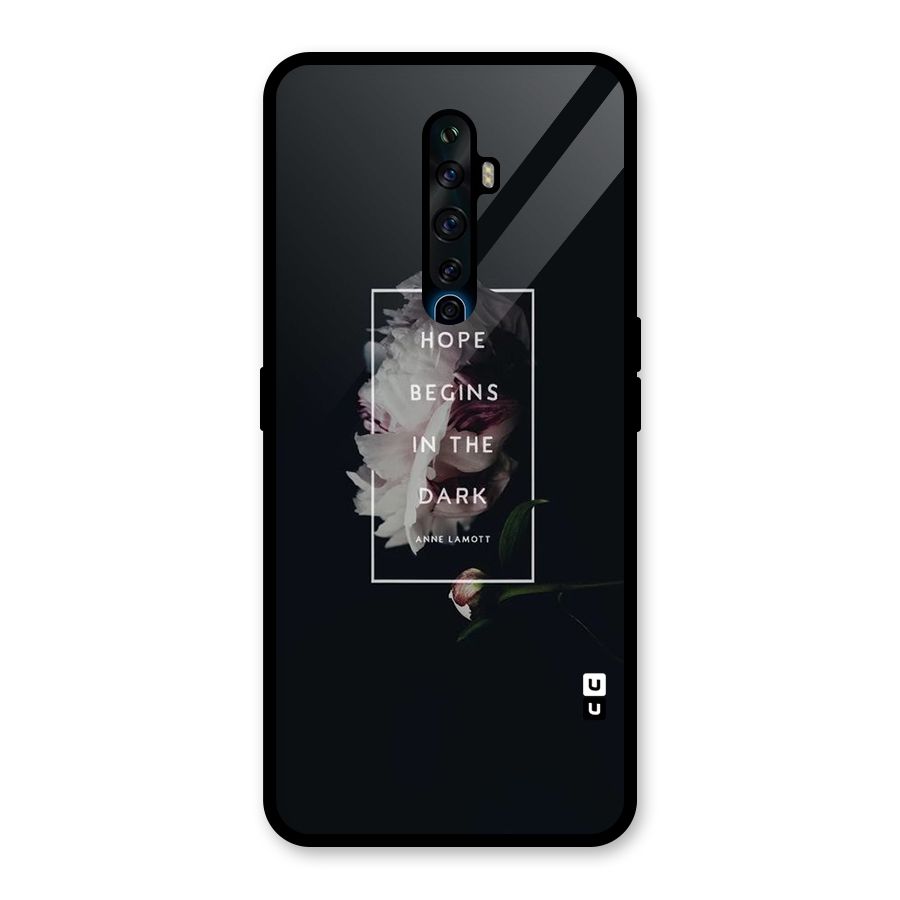 Dark Hope Glass Back Case for Oppo Reno2 Z
