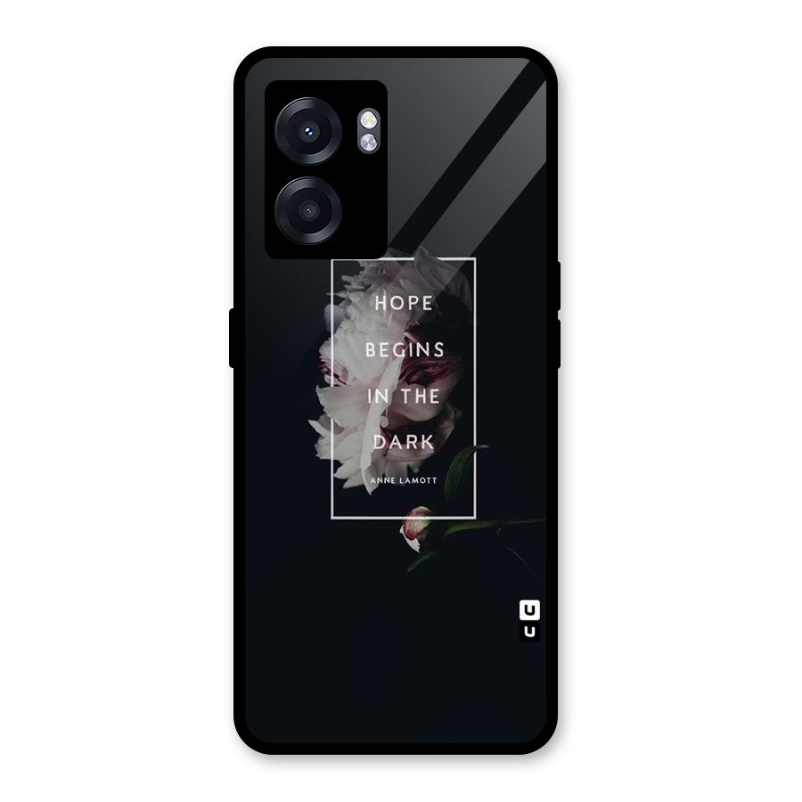 Dark Hope Glass Back Case for Realme Narzo 50 5G