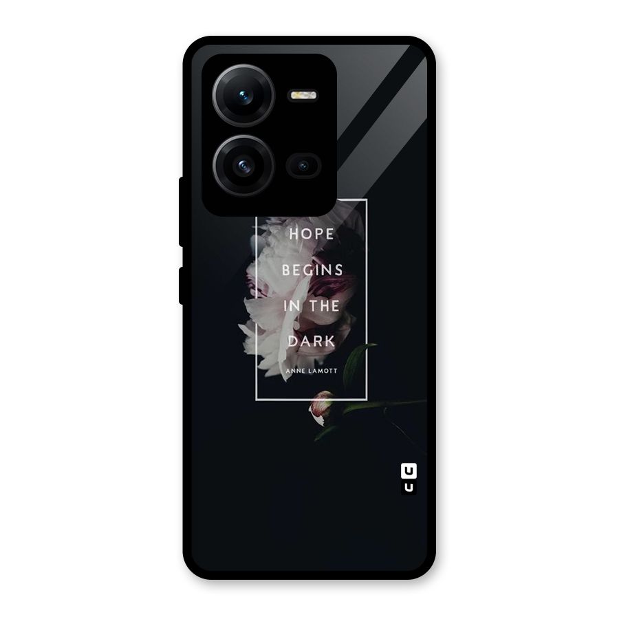 Dark Hope Glass Back Case for Vivo V25